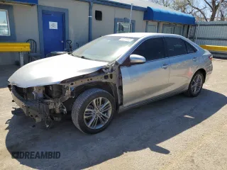 2015 Toyota Camry XLE with VIN 4T1BF1FK0FU016458, listed as a Copart auction lot 50034045 with 283,007 mi miles and Salvage Title. Bid and sale history available at carsss.com. Image 1.