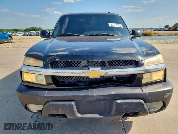 2002 Chevrolet Avalanche with VIN 3GNEC13TX2G308730, listed as a Copart auction lot 60163935 with 250,873 mi miles and Salvage title. Bid and sale history available at DreamBid. Image 5.