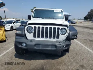 2022 Jeep Wrangler Unlimited Willys with VIN 1C4HJXDN6NW278386, listed as a Copart auction lot 56172195 with 45,259 mi miles and Salvage title. Bid and sale history available at DreamBid. Image 5.