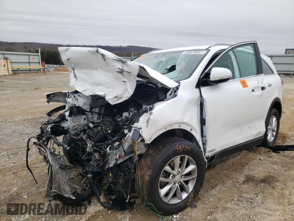 2017 Kia Sorento LX with VIN 5XYPGDA35HG200002, listed as a Copart auction lot 64848032 with 0 mi miles and Salvage Title. Bid and sale history available at carsss.com. Image 9.
