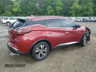 2023 Nissan Murano SV z VIN 5N1AZ2BJ5PC101132, wystawiony jako Copart lot #55592345 z przebiegiem 56 787 mil mil oraz Szkoda całkowita • Salvage title. Historia ofert i sprzedaży dostępna na DreamBid. Obrazek 3.