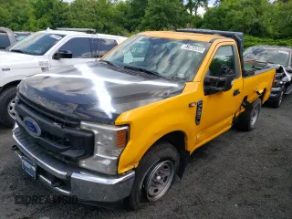 2020 Ford F-250 XL with VIN 1FTBF2A68LEC33248, listed as a Copart auction lot 62225295 with 37,398 mi miles and Salvage title. Bid and sale history available at DreamBid. Image 1.
