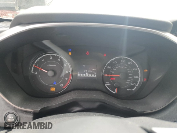 2023 Subaru Crosstrek Premium с VIN JF2GTACC5PG303859, выставлен на аукционе Copart как лот 52645205 с пробегом 29 144 миль миль и Списание • Salvage title. История ставок и продаж доступна на DreamBid. Изображение 9.