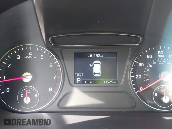 2019 Kia Sorento LX with VIN 5XYPG4A3XKG527468, listed as a IAAI auction lot 41904631 with 93,525 mi miles. Bid and sale history available at carsss.com. Image 7.