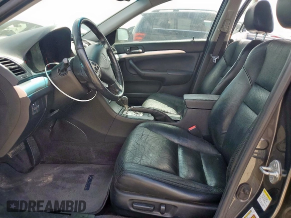 2006 Acura TSX with VIN JH4CL96806C008949, listed as a Copart auction lot 61415395 with 235,249 mi miles and Salvage title. Bid and sale history available at DreamBid. Image 7.