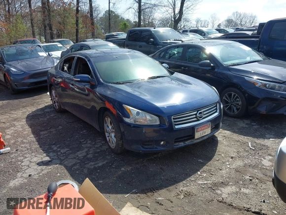 2014 Nissan Maxima SV z VIN 1N4AA5AP5EC491087, wystawiony jako IAAI lot #41802153 z przebiegiem Nie podano mil oraz . Historia ofert i sprzedaży dostępna na DreamBid. Obrazek 1.