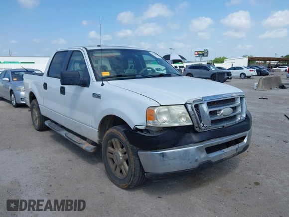 2008 Ford F-150 XL with VIN 1FTRW12W28FA45947, listed as a IAAI auction lot 42530629 with 259,844 mi miles and . Bid and sale history available at DreamBid. Image 1.