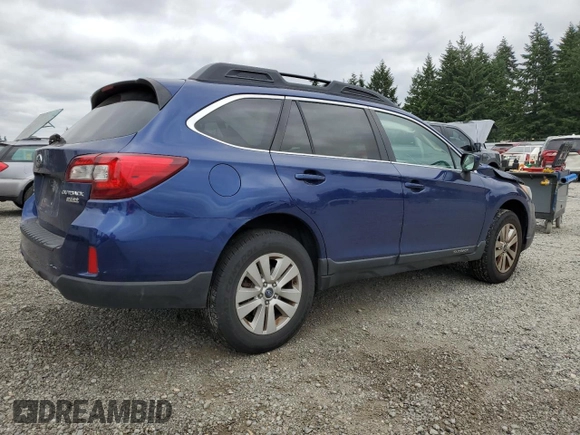 2015 Subaru Outback Premium with VIN 4S4BSACCXF3207772, listed as a Copart auction lot 61097175 with 104,239 mi miles and Salvage title. Bid and sale history available at DreamBid. Image 3.