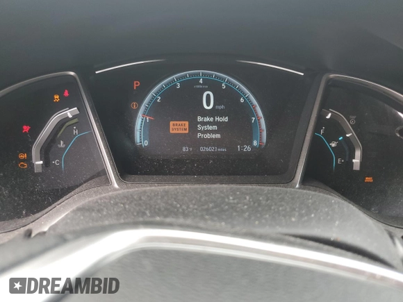 2016 Honda Civic EX-T z VIN 19XFC1F34GE016549, wystawiony jako Copart lot #53488995 z przebiegiem 26 021 mil mil oraz Szkoda całkowita • Salvage title. Historia ofert i sprzedaży dostępna na DreamBid. Obrazek 9.