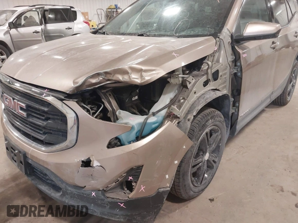 2018 GMC Terrain SLE with VIN 3GKALTEV0JL358807, listed as a IAAI auction lot 41455770 with 72,472 mi miles. Bid and sale history available at carsss.com. Image 6.