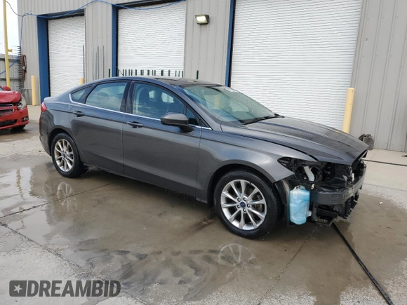 2017 Ford Fusion SE with VIN 3FA6P0H72HR228011, listed as a Copart auction lot 52122895 with 145,693 mi miles and Salvage Title. Bid and sale history available at carsss.com. Image 4.