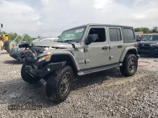 2018 Jeep Wrangler Unlimited Sahara z VIN 1C4HJXEN1JW248205, wystawiony jako Copart lot #54264885 z przebiegiem 103 201 mil mil oraz Szkody całkowita. Historia ofert i sprzedaży dostępna na DreamBid. Obrazek 1.