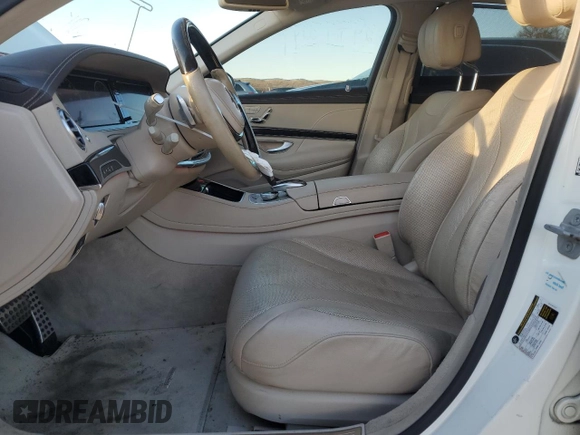 2016 Mercedes-Benz S 550 with VIN WDDUG8CB5GA207468, listed as a Copart auction lot 83577114 with 109,563 mi miles and Salvage Title. Bid and sale history available at carsss.com. Image 7.