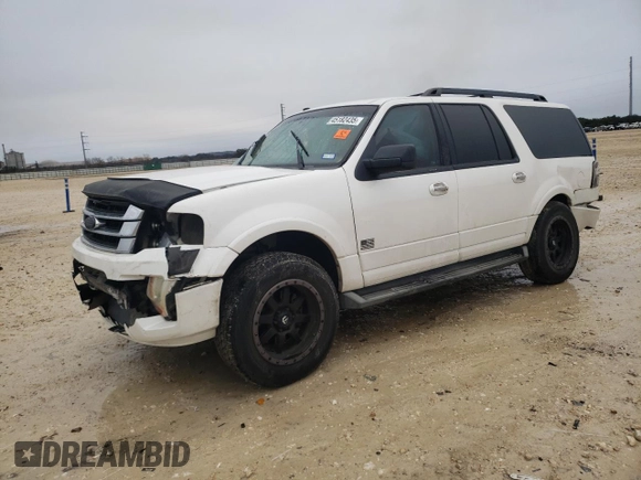 2016 Ford Expedition EL XLT with VIN 1FMJK1HT7GEF20580, listed as a Copart auction lot 45182435 with 124,985 mi miles and Salvage Title. Bid and sale history available at carsss.com. Image 1.