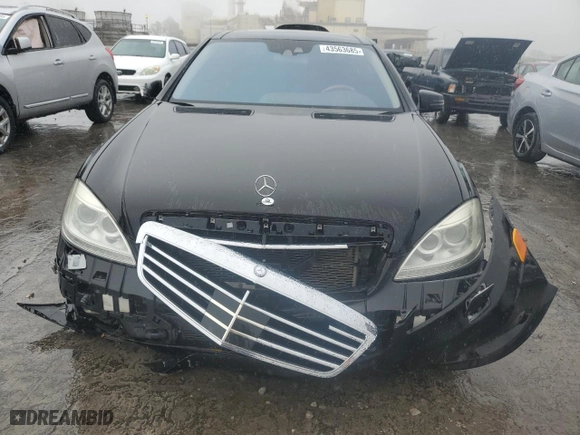 2012 Mercedes-Benz S-Class S 550 with VIN WDDNG7DB0CA423557, listed as a Copart auction lot 43563685 with 0 mi miles and Clean Title. Bid and sale history available at carsss.com. Image 5.