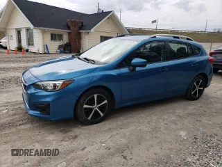 2019 Subaru Impreza Premium with VIN 4S3GTAD62K3733923, listed as a Copart auction lot 51438025 with 71,443 mi miles and Salvage Title. Bid and sale history available at carsss.com. Image 1.