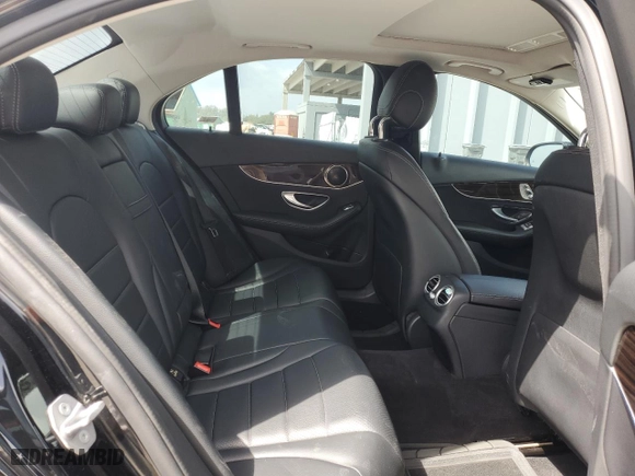 2018 Mercedes-Benz C-Class C 300 with VIN 55SWF4KB2JU240019, listed as a Copart auction lot 47649575 with 30,234 mi miles and Salvage Title. Bid and sale history available at carsss.com. Image 10.