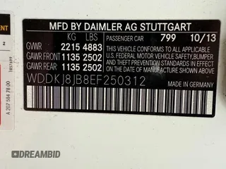 2014 Mercedes-Benz E 350 with VIN WDDKJ8JB8EF250312, listed as a Copart auction lot 54257595 with 155,164 mi miles and Clean Title. Bid and sale history available at DreamBid. Image 10.