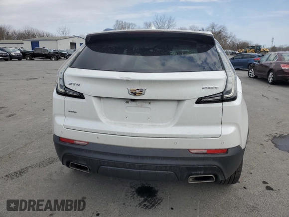 2019 Cadillac XT4 AWD Sport with VIN 1GYFZFR47KF203034, listed as a Copart auction lot 47620715 with 112,937 mi miles and Salvage title. Bid and sale history available at DreamBid. Image 6.