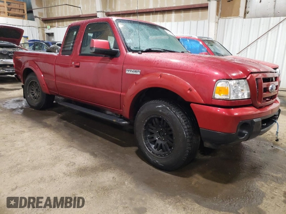 2010 Ford Ranger XLT with VIN 1FTLR4FE4APA74768, listed as a Copart auction lot 53001175 with 105,193 mi miles and Salvage Title. Bid and sale history available at carsss.com. Image 4.