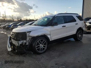 2017 Ford Explorer Sport with VIN 1FM5K8GT5HGE28224, listed as a Copart auction lot 47122765 with 125,506 mi miles and Non Repairable. Bid and sale history available at carsss.com. Image 1.