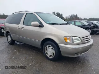 2003 Toyota Sienna LE with VIN 4T3ZF13C93U534860, listed as a IAAI auction lot 41800054 with 214,414 mi miles. Bid and sale history available at carsss.com. Image 1.