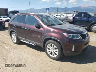 2015 Kia Sorento EX with VIN 5XYKU4A79FG632577, listed as a Copart auction lot 69905044 with 222,929 mi miles and Clean Title. Bid and sale history available at carsss.com. Image 4.