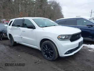 2018 Dodge Durango SXT with VIN 1C4RDJAG1JC198293, listed as a IAAI auction lot 41622448 with 85,003 mi miles and . Bid and sale history available at DreamBid. Image 1.