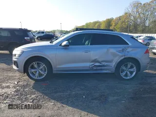 2020 Audi Q8 Prestige with VIN WA1CVAF12LD009942, listed as a IAAI auction lot 41924297 with 82,980 mi miles and . Bid and sale history available at DreamBid. Image 14.