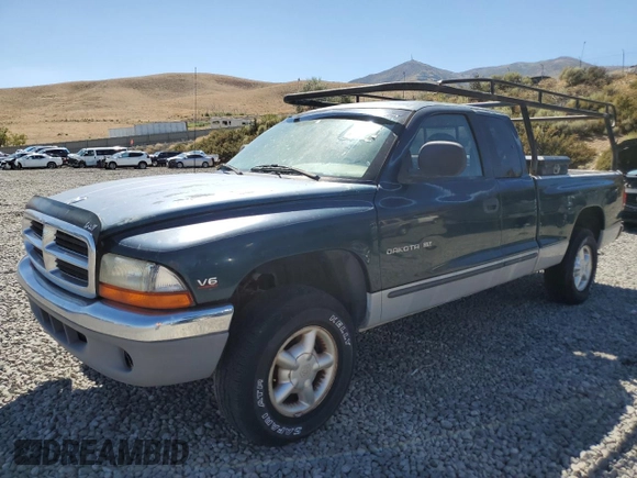 1997 Dodge Dakota with VIN 1B7GG23X5VS132407, listed as a Copart auction lot 67333873 with 174,340 mi miles and Salvage Title. Bid and sale history available at carsss.com. Image 1.