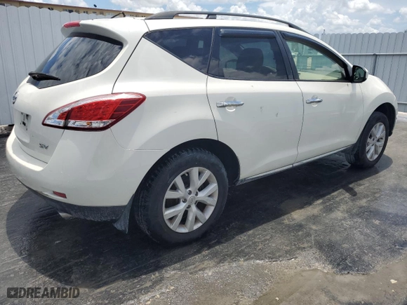 2014 Nissan Murano SV with VIN JN8AZ1MUXEW405756, listed as a Copart auction lot 65814694 with 155,073 mi miles and Clean Title. Bid and sale history available at carsss.com. Image 3.