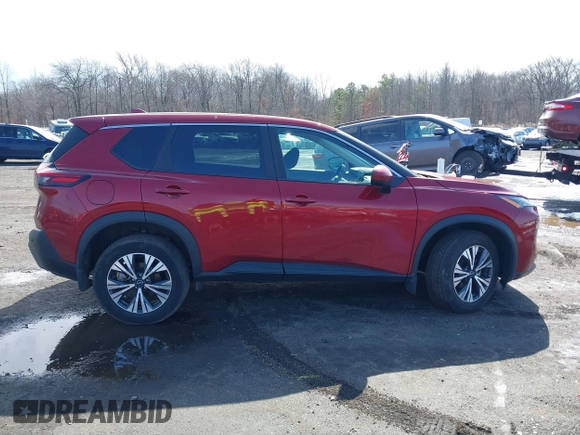 2023 Nissan Rogue SV with VIN 5N1BT3BB9PC937496, listed as a IAAI auction lot 41741224 with 18,933 mi miles and . Bid and sale history available at carsss.com. Image 13.