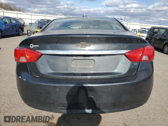 2014 Chevrolet Impala LT with VIN 2G1125S36E9191481, listed as a Copart auction lot 53455725 with 113,282 mi miles and Salvage Title. Bid and sale history available at DreamBid. Image 6.