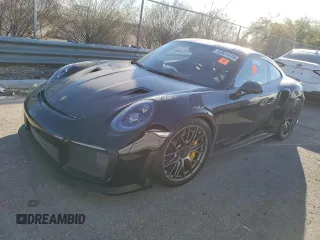 2018 Porsche 911 GT2 RS with VIN WP0AE2A99JS185430, listed as a Copart auction lot 83621414 with Not Provided miles and Salvage Title. Bid and sale history available at carsss.com. Image 1.