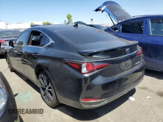2022 Lexus ES 300h F Sport with VIN 58AGA1C11NU020221, listed as a Copart auction lot 59168514 with 69,184 mi miles and Clean title. Bid and sale history available at DreamBid. Image 2.