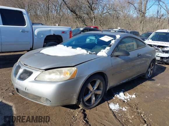 2006 Pontiac G6 GTP with VIN 1G2ZM151264260764, listed as a IAAI auction lot 41306033 with 168,394 mi miles. Bid and sale history available at carsss.com. Image 2.
