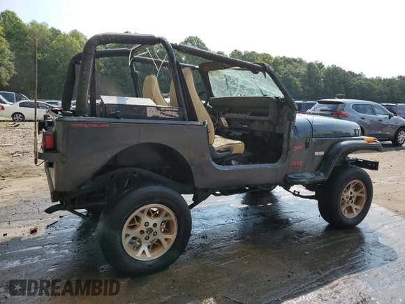 1994 Jeep Wrangler S with VIN 1J4FY19PXRP438743, listed as a Copart auction lot 70693064 with 94,401 mi miles and Salvage Title. Bid and sale history available at carsss.com. Image 3.