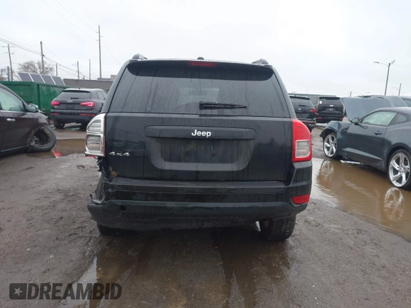 2012 Jeep Compass Sport with VIN 1C4NJDBB9CD658843, listed as a IAAI auction lot 41936099 with 216,780 mi miles and . Bid and sale history available at DreamBid. Image 16.