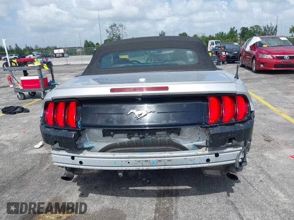 2018 Ford Mustang EcoBoost Premium with VIN 1FATP8UH5J5132883, listed as a IAAI auction lot 42500445 with 120,391 mi miles and . Bid and sale history available at DreamBid. Image 17.