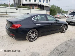 2020 Genesis G70 2.0T z VIN KMTG44LA8LU053493, wystawiony jako Copart lot #63290514 z przebiegiem 51 108 mil mil oraz Szkoda całkowita • Salvage title. Historia ofert i sprzedaży dostępna na DreamBid. Obrazek 3.