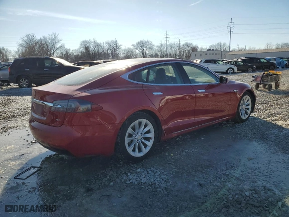 2016 Tesla Model S 90D with VIN 5YJSA1E24GF144863, listed as a Copart auction lot 88650795 with NaN miles and Salvage Title. Bid and sale history available at carsss.com. Image 3.