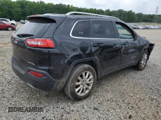 2016 Jeep Cherokee Limited with VIN 1C4PJMDB4GW170559, listed as a Copart auction lot 57398955 with 126,646 mi miles and Salvage title. Bid and sale history available at DreamBid. Image 3.