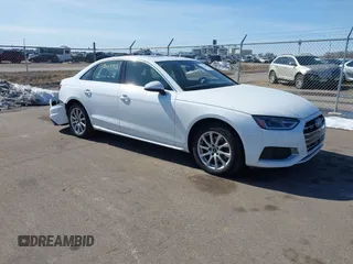2021 Audi A4 Premium z VIN WAUABAF48MA087027, wystawiony jako IAAI lot #41764105 z przebiegiem 46 936 mil mil oraz . Historia ofert i sprzedaży dostępna na DreamBid. Obrazek 1.