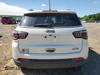 2017 Jeep Compass Latitude with VIN 3C4NJDBB1HT646414, listed as a Copart auction lot 53825075 with 81,593 mi miles and Salvage Title. Bid and sale history available at carsss.com. Image 6.