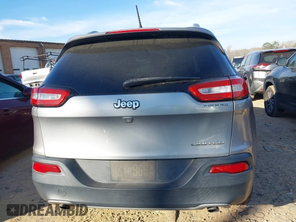 2014 Jeep Cherokee Limited with VIN 1C4PJLDS4EW223798, listed as a IAAI auction lot 41792052 with 227,690 mi miles and . Bid and sale history available at DreamBid. Image 16.