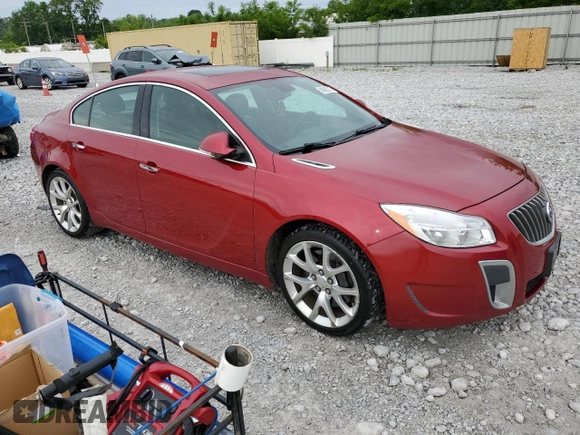 2013 Buick Regal GS z VIN 2G4GV5GV0D9198892, wystawiony jako Copart lot #58982215 z przebiegiem 151 980 mil mil oraz Szkoda całkowita • Salvage title. Historia ofert i sprzedaży dostępna na DreamBid. Obrazek 4.