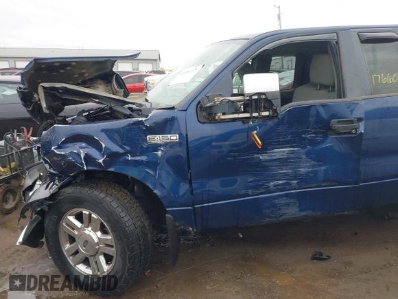 2008 Ford F-150 XLT with VIN 1FTPX14V58FB23534, listed as a IAAI auction lot 41696193 with 176,603 mi miles. Bid and sale history available at carsss.com. Image 17.