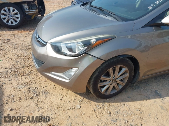 2014 Hyundai Elantra SE with VIN 5NPDH4AE1EH458376, listed as a IAAI auction lot 42577830 with 193,319 mi miles and . Bid and sale history available at DreamBid. Image 6.