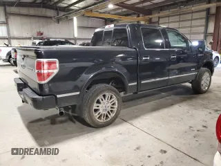 2012 Ford F-150 XL with VIN 1FTFW1ET9CFA96424, listed as a Copart auction lot 48671465 with 91,795 mi miles and Salvage Title. Bid and sale history available at DreamBid. Image 3.