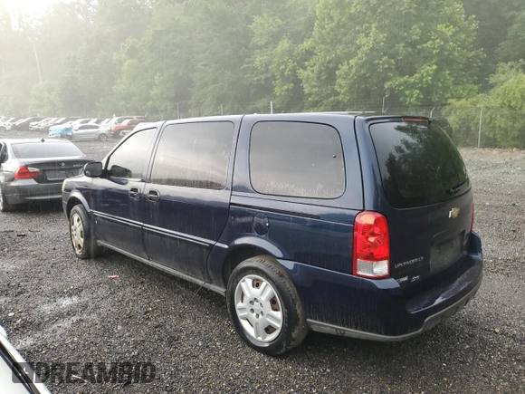 2007 Chevrolet Uplander LS Fleet z VIN 1GNDV23W67D190069, wystawiony jako Copart lot #60823215 z przebiegiem 105 957 mil mil oraz Szkoda całkowita • Salvage title. Historia ofert i sprzedaży dostępna na DreamBid. Obrazek 2.